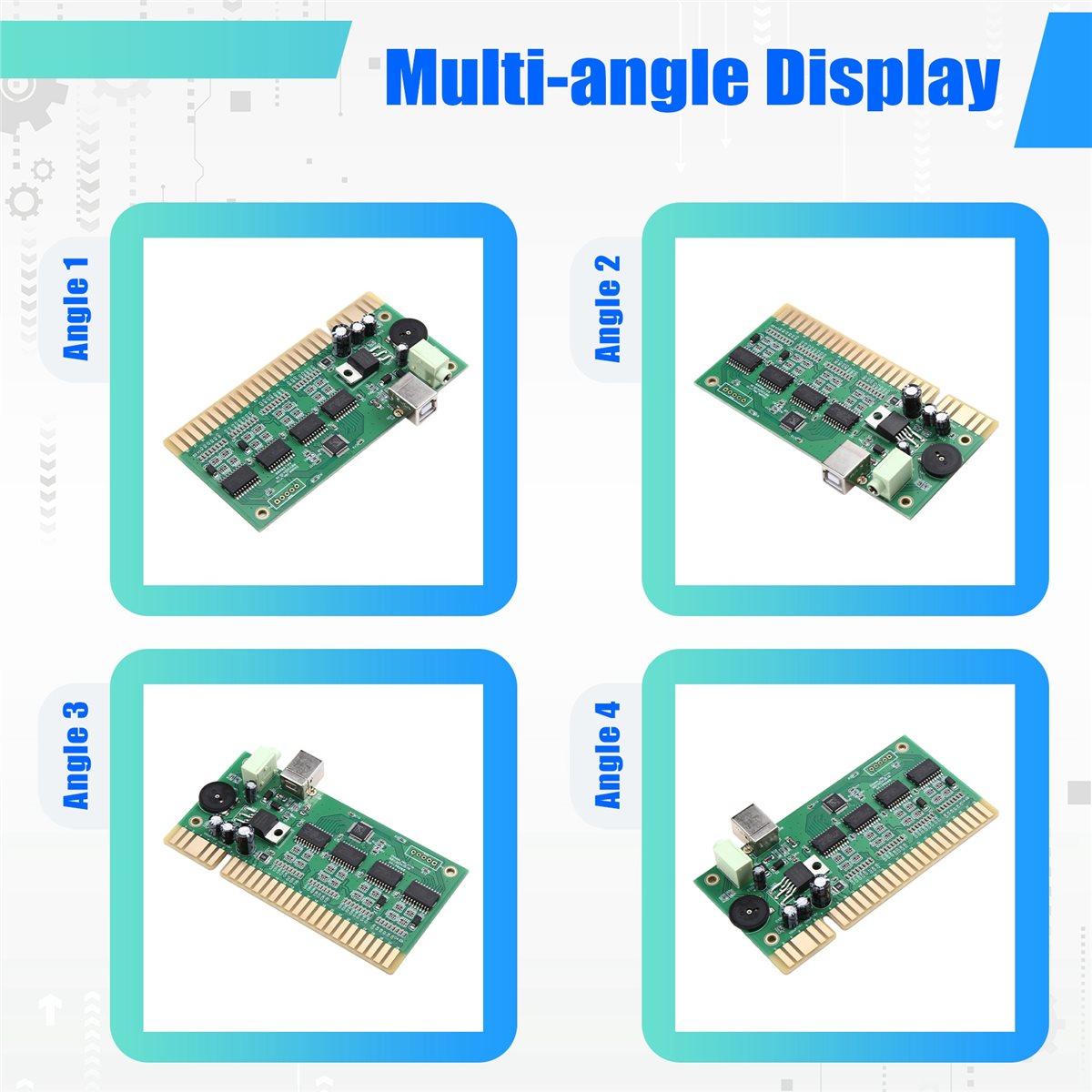 Usb Game Board Jamma - 新しいMAMEゲームコントローラーPCをJammaコンバーターPCBとUSBオーディオケーブル付きで28ピンボードアーケードマシン用に購入できます。