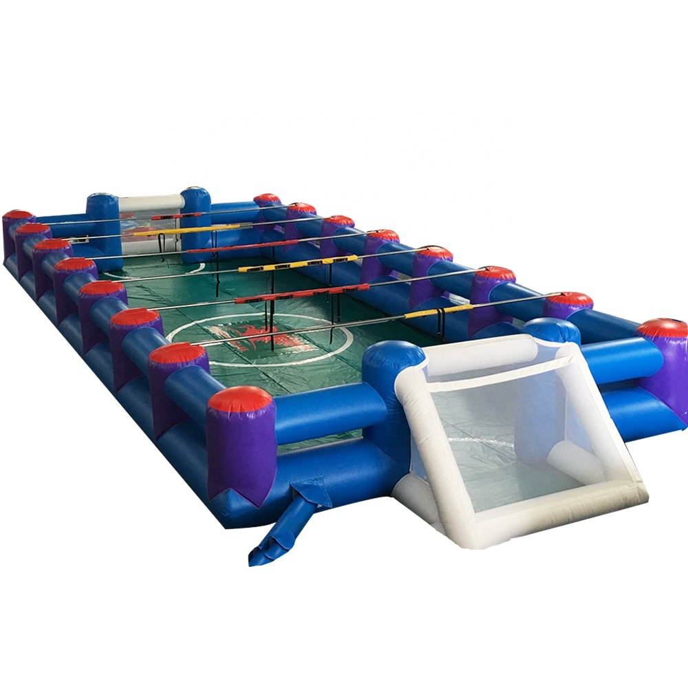 Foosball Table Commercial - 屋外用インフレータブル人間用フーズボール、業務用サッカー場、スポーツアリーナ、インフレータブルテーブルサッカー場、ピッチ