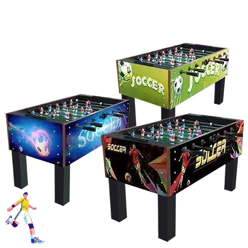 Foosball Table Commercial - 2人用屋内フーズボールゲームテーブル、家庭用および業務用アミューズメントサッカーテーブルゲーム