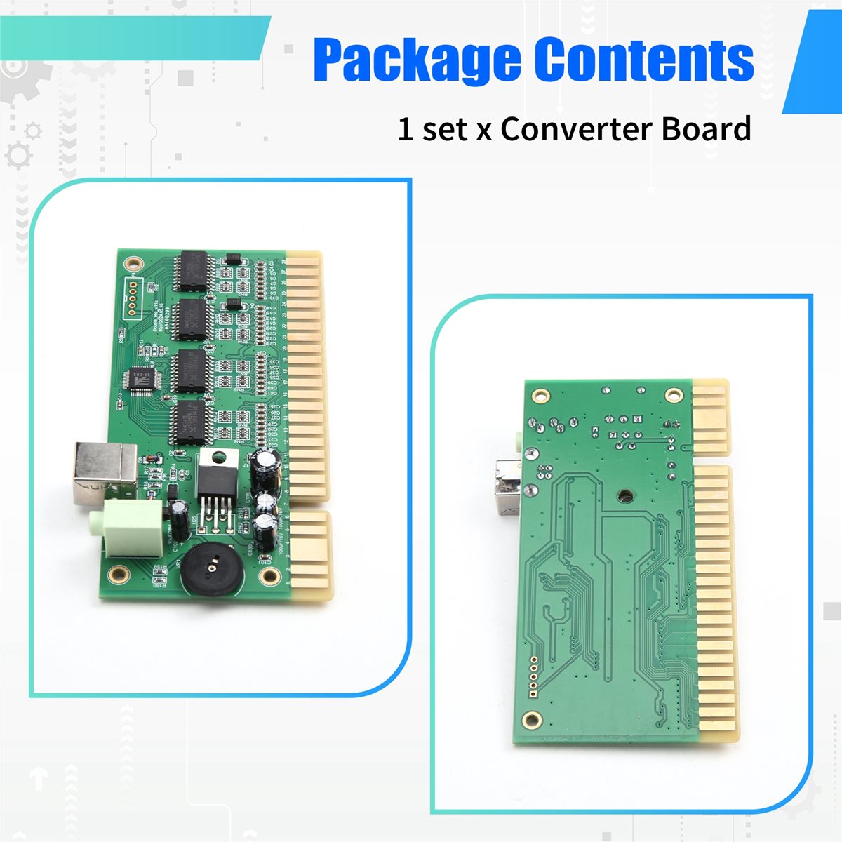 新しいMAMEゲームコントローラーPCをJammaコンバータ - Usb Game Board Jamma のレビューと価格
