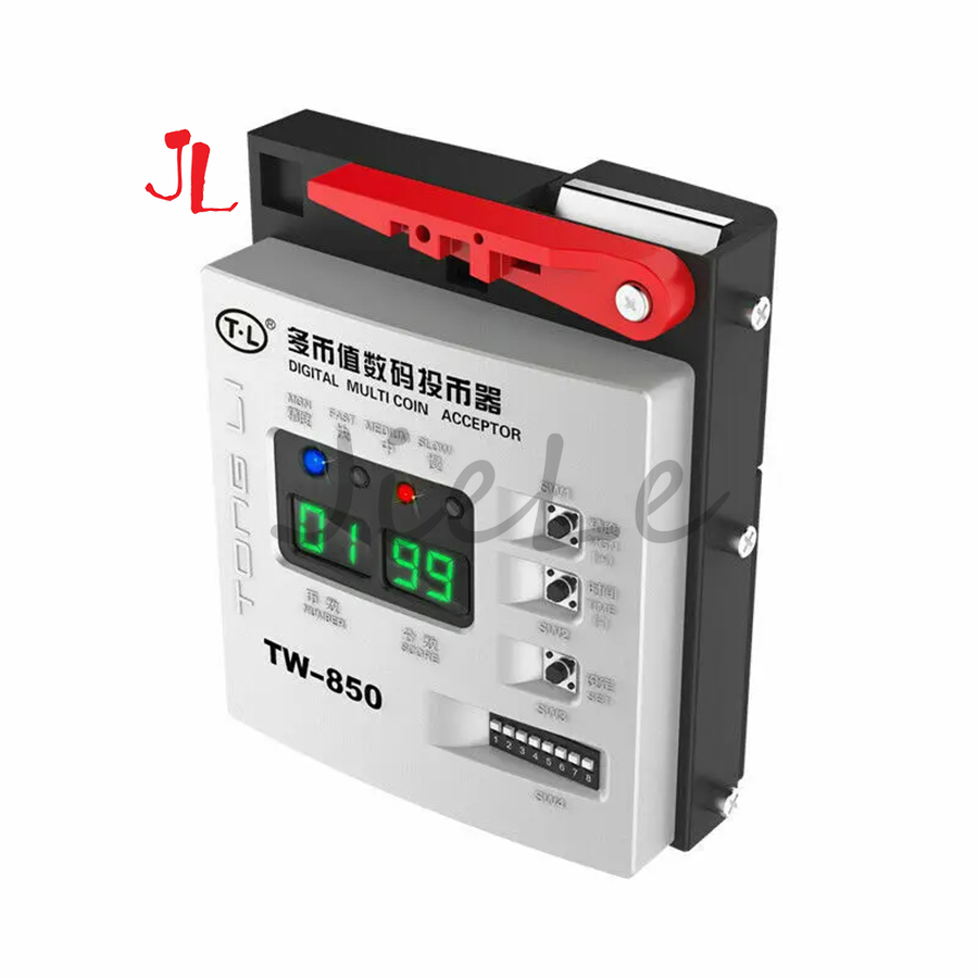 TL TW-850 マルチコインアクセプター、5 サイズ通貨 - Arcade Vending & Laundry のレビューと価格