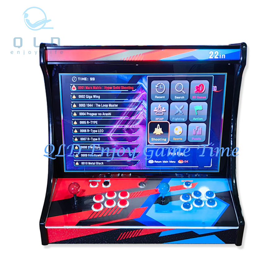 22インチLCDバーテーブルアーケードビデオゲームコンソール - Trackball Controller Arcade のレビューと価格