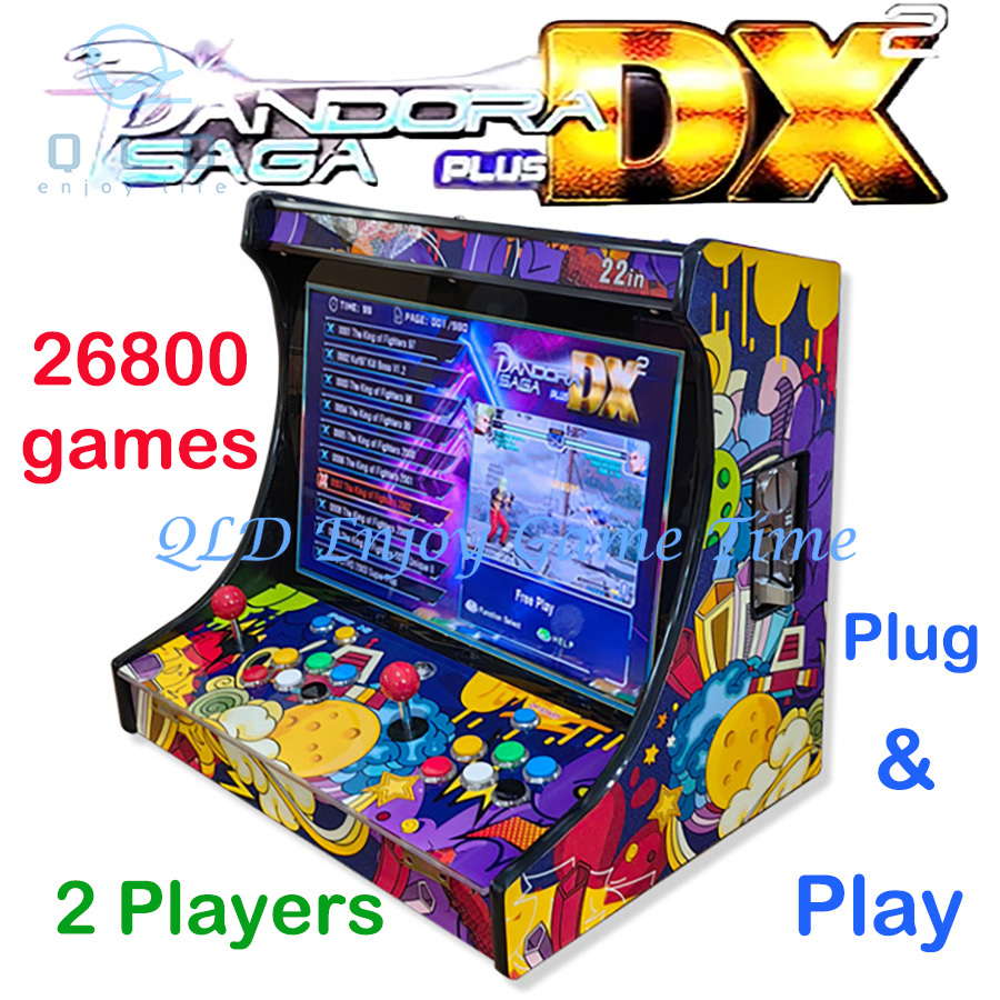 22インチLCDバーテーブルアーケードビデオゲームコンソール - Trackball Controller Arcade のレビューと価格