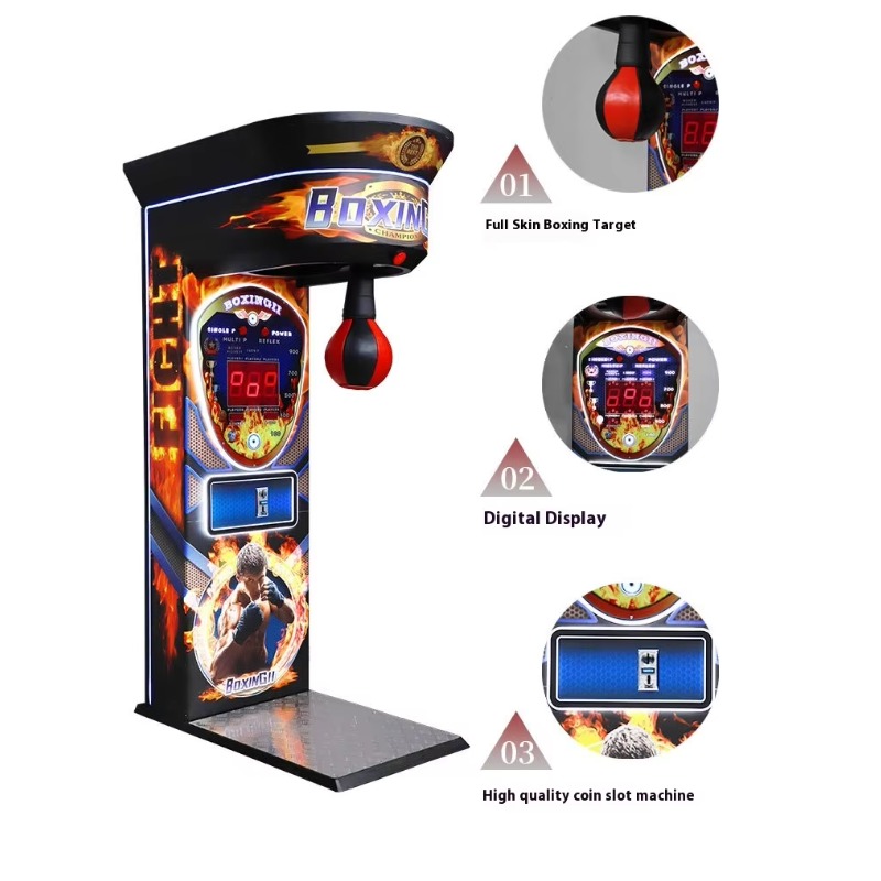 ブラックキングボクシングアーケードマシン スーパーブラスター - Arcade Games & Vending Llc Photos のレビューと価格